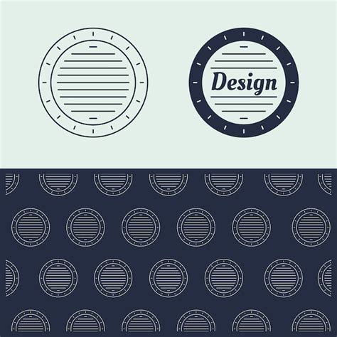 Free Vector | Simple badge design