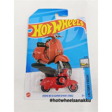 Jual Hot Wheels Vespa 90 SS Super Sprint 1966 Shopee Indonesia