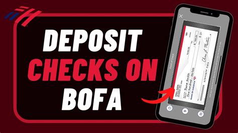 How To Deposit Checks On Bank Of America Youtube