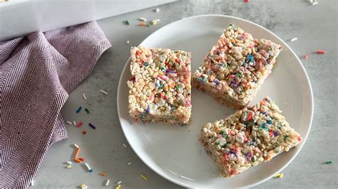 Birthday Rice Krispies Treats Recipe