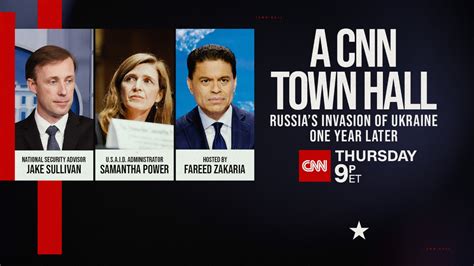 A Special Live Cnn Town Hall With Americans And Ukrainians On The One Year Anniversary Of Russia