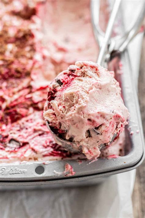 Raspberry Chocolate Ice Cream Baking With Butter