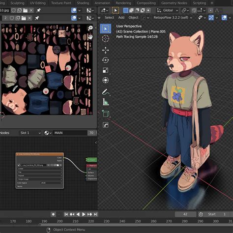 TOFU (Stylized 3D foxy character) - Finished Projects - Blender Artists
