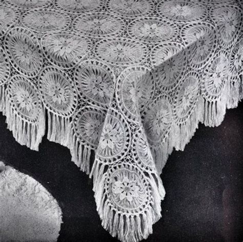 Crochet Bedspread Pattern Vintage 70s Crochet Bed Cover Pattern Crochet