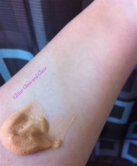 Glitter Gloss Glaze Review Maybelline Dream Nude Airfoam Foundation