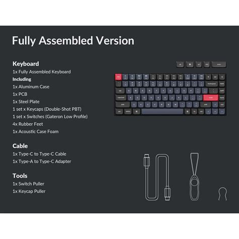 Tastatura Mecanica Gaming Keychron S Qmk Rgb Gateron G Pro Red Hot Swap Emag Ro