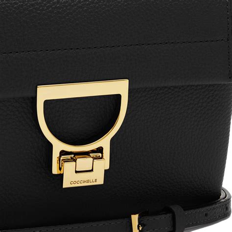 COCCINELLE MINI ARLETTIS BAG Woman Noir | Mascheroni Store