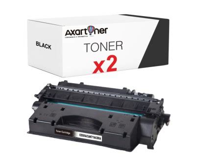 Compatible Pack X Canon Negro Cartuchos De Toner B