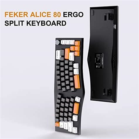 Epomaker Feker Alice Layout Gasket Key Hot Swappable Bluetooth Ghz Type C Wired Wireless