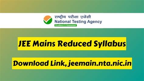 Jee Main 2024 Syllabus Reduced List Of Removed Topics Psychographic