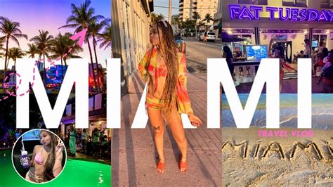 TRAVEL VLOG 72 HOURS IN MIAMI JET SKI S POOL PARTY PARTY BUS FAT