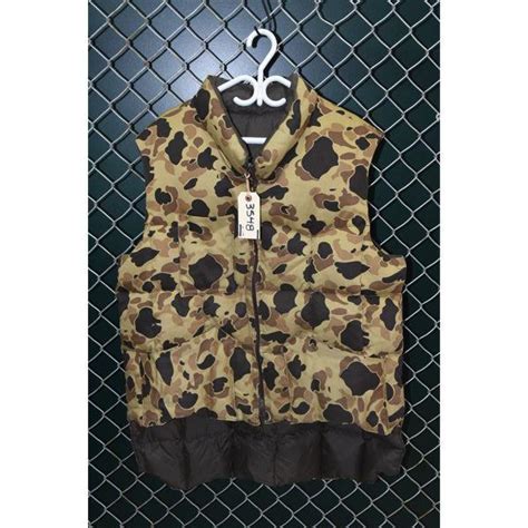 Alberta Hutterite Colony Camouflage Down Vest Sz 2XL - Landsborough