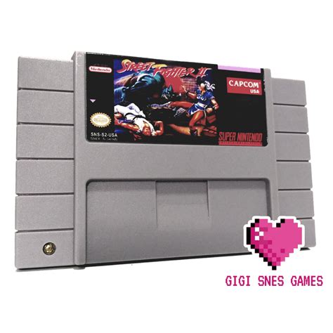 Jogo Street Fighter 2 Para Super Nintendo SNES SFC Shopee Brasil