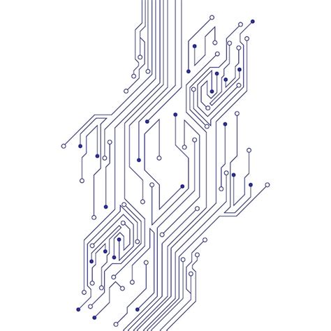 Ilustra O Vetorial Do Fundo Da Placa De Circuito Vetor Premium