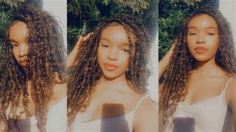 Goddess Faux Locs Tutorial Beginner Friendly Youtube