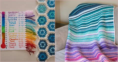Temperature Blanket Ideas and Free Crochet Patterns - Your Crochet