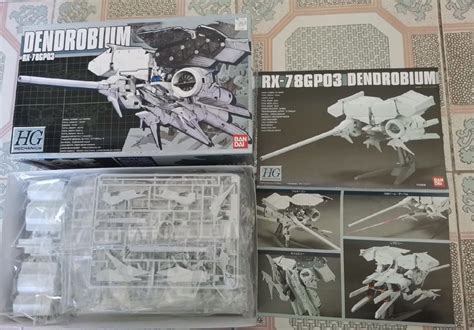 HG Mechanics 1 550 Dendrobium Gundam GP 03 Toys Games Bricks