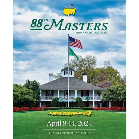 2024 Official Masters Journal - Carl's Golfland