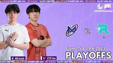 Ngx Vs Kt Ry Game Playoffs Stage Wrl Asia Youtube