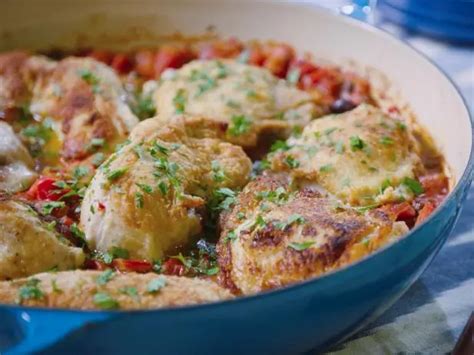 Chicken Cacciatore Recipe Geoffrey Zakarian Food Network