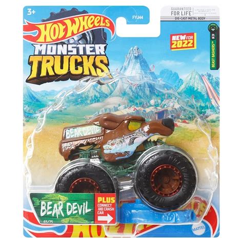 Купить HOT WHEELS MONSTER TRUCK BEAR DEVIL АВТОМОБИЛЬ отзывы фото и характеристики на Aredi ru