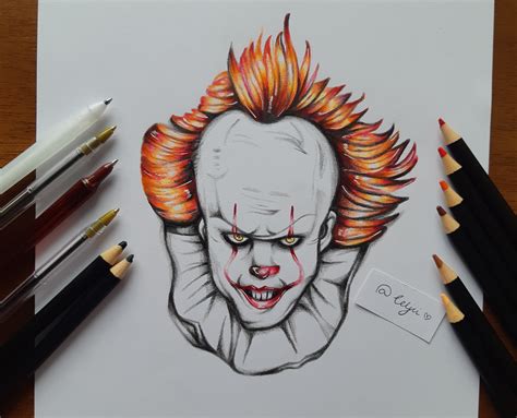 pennywise drawing easy 7