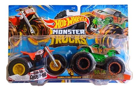 Carrinho Hot Wheels Monster Truck 1 64 Metal Original Mattel Frete grátis