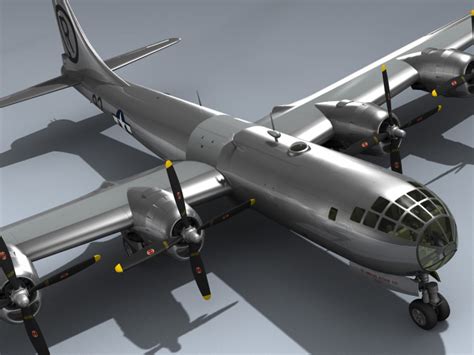 B 29 Superfortress Enola Gay 3d Model By Mesh Factory