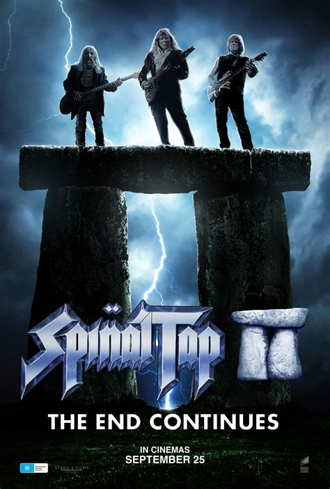 spinal tap ii   continues cameo cinemas
