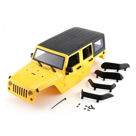 Hard Plastic Car Shell Body Diy Kit For 313mm Wheelbase 110 Wrangler