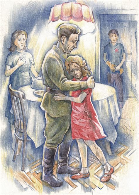 Иллюстрация Тимур и его команда (15) в стиле графика