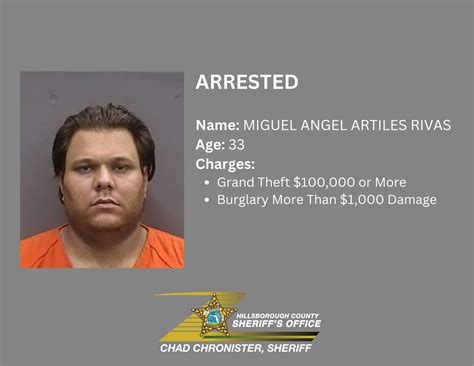 Arrest in Massive Liquor Theft | HCSO, Tampa, FL