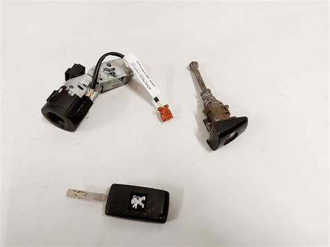PEUGEOT 407 STACYJKA KLUCZYK WKŁADKA ZAMKA EXLD - 13213617449 ...