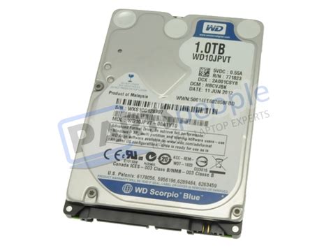 New Western Digital 1TB Terabyte SATA Hard Drive WD10JPVT