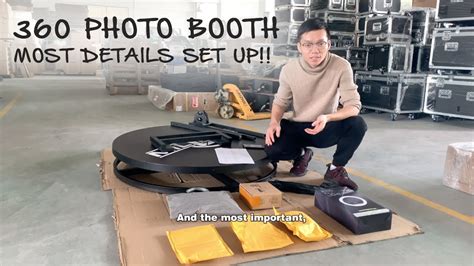 How to Set Up 360 Photo Booth? Check This Video!! - YouTube