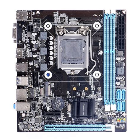 Placa Mae Bluecase BMBH81 DDR3 Socket LGA 1150 M ATX Chipset Intel