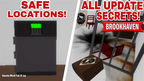 ALL SECRETS AND SAFE LOCATIONS IN NEW ESTATE UPDATE IN BROOKHAVEN