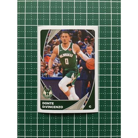 ★panini 2020 21 Nba Sticker And Card Collection 230 Donte Divincenzo