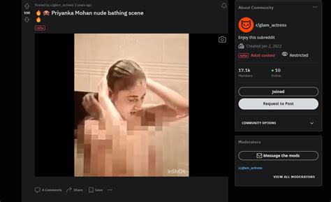 WATCH HOT Priyanka Arul Mohan N De Bathing VIDEO LEAKED