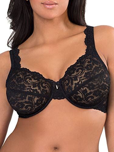 Smart And Sexy Womens Plus Size Curvy Signature Lace Unlined Underwire Bra With Added Support Bra