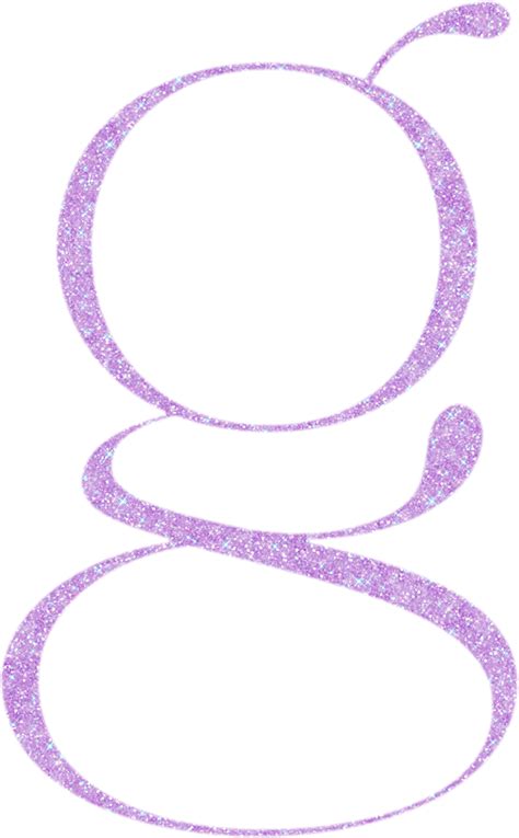 Cute Glitter Alphabet 46680838 Png