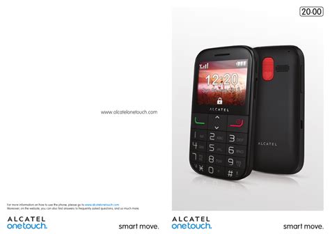 Manual Alcatel One Touch 20.00 (page 1 of 30) (English)