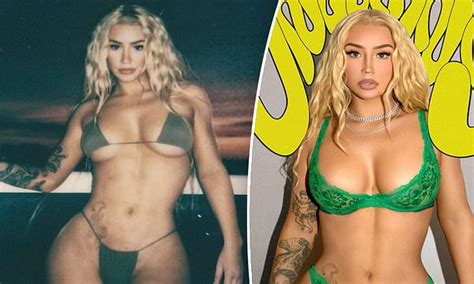 Iggy Azalea Flaunts Her Unreal Curves In A Skimpy Green Bikini