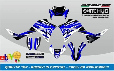 Kit Adesivi Grafiche Blue Speed Per Yamaha Xt R