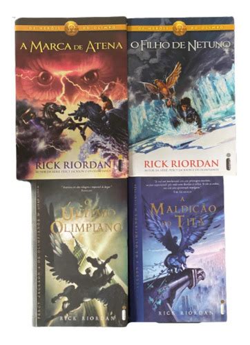 Coleção Rick Riordan Percy Jackson Os Heróis Do Olimpo Mercado Livre