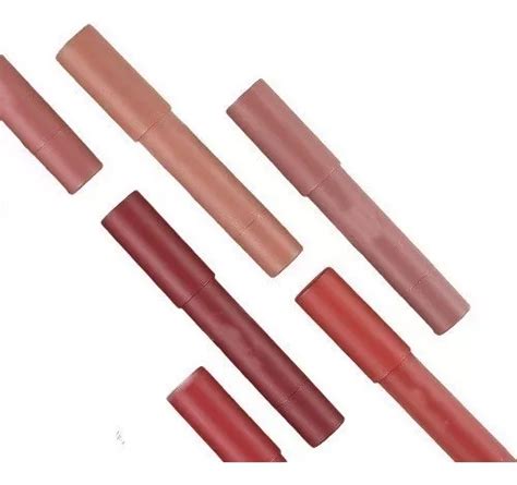 Kit De Batom Matte Nude Impermeável De Longa Duração Parcelamento