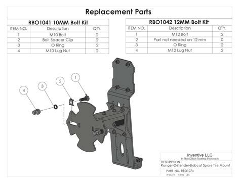 Polaris Ranger Spare Tire Mount Razorback Offroad™