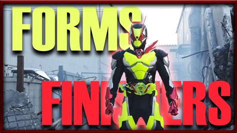 Kamen Rider Zero One All Forms Henshin And Finisher Reaction Youtube