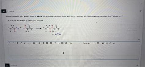 Solved 43 2 5 Points Indicate Whether You Defend Agree Or Chegg