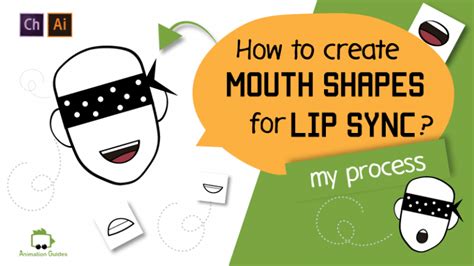 How To Create Mouth Shapes For Lip Sync In Adobe Illustrator